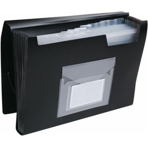 Q-Connect KF01276 Belegsammeltaschen und Fächertaschen schwarz Q-Connect KF01276 Belegsammeltaschen und Fächertaschen schwarz