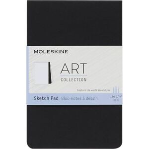 Moleskine Skizzenblock, Skizzenbuch (Papier für Bleistifte, Zeichenkohle, Stifte, Füllfederhalter und Marker, Softcover -9 x 14 cm, 48 Seiten) schwarz Moleskine Skizzenblock, Skizzenbuch (Papier für Bleistifte, Zeichenkohle, Stifte, Füllfederhalter und Marker, Softcover -9 x 14 cm, 48 Seiten) schwarz