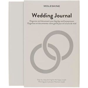 Moleskine Hochzeitsjournal, Themen-Notizbuch Hardcover-Notizbuch zur Planung und Organisation Ihres Hochzeitskalenders Großes Format 13 x 21 cm 400 Seiten Moleskine Hochzeitsjournal, Themen-Notizbuch Hardcover-Notizbuch zur Planung und Organisation Ihres Hochzeitskalenders Großes Format 13 x 21 cm 400 Seiten