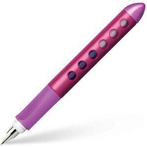 Faber-Castell 149846 Schulfüller Scribolino, für Rechtshänder, Feder A, brombeer, 1 Stück Faber-Castell 149846 Schulfüller Scribolino, für Rechtshänder, Feder A, brombeer, 1 Stück