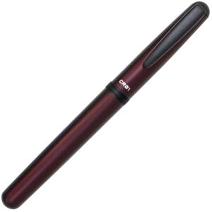 オート OHTO Kugelschreiber CR01 aus Aluminium und Messing in der Farbe Matt Rot, Strichbreite: 0,5 mm, CR01-05-MWI オート OHTO Kugelschreiber CR01 aus Aluminium und Messing in der Farbe Matt Rot, Strichbreite: 0,5 mm, CR01-05-MWI