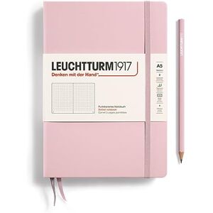 LEUCHTTURM1917 361576 Notizbuch Muted Colours (A5), Hardcover, 251 nummerierte Seiten, Puder, dotted LEUCHTTURM1917 361576 Notizbuch Muted Colours (A5), Hardcover, 251 nummerierte Seiten, Puder, dotted