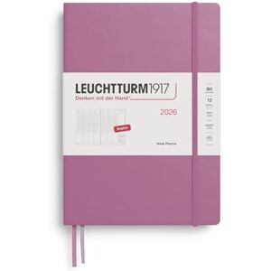 LEUCHTTURM1917 372754 Wochenplaner Composition (B5) 2026, Dusty Rose, Englisch LEUCHTTURM1917 372754 Wochenplaner Composition (B5) 2026, Dusty Rose, Englisch