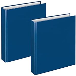VELOFLEX A115105 Ringbuch Basic Blau, 2 Ordner DIN A5 mit 2-Ring-Mechanik, Füllhöhe 25 mm für Schule,Büro und Alltag VELOFLEX A115105 Ringbuch Basic Blau, 2 Ordner DIN A5 mit 2-Ring-Mechanik, Füllhöhe 25 mm für Schule,Büro und Alltag