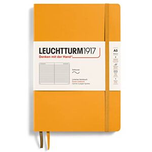 LEUCHTTURM1917 363404 Notizbuch Medium (A5), Softcover, 123 nummerierte Seiten, Rising Sun, liniert LEUCHTTURM1917 363404 Notizbuch Medium (A5), Softcover, 123 nummerierte Seiten, Rising Sun, liniert