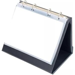 Rillstab Original Tisch Flipchart A5 Querformat mit patentiertem 4 Ring Mechanismus 10 Klarsichthüllen 20 Seiten für Meetings Schulungen und Präsentationen Schwarz Rillstab Original Tisch Flipchart A5 Querformat mit patentiertem 4 Ring Mechanismus 10 Klarsichthüllen 20 Seiten für Meetings Schulungen und Präsentationen Schwarz
