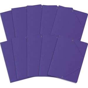 Bantex Einschlagmappe/Sammelmappe mit Gummi A4 , A4, 10 Stück-Packung Violett, 400087828 Bantex Einschlagmappe/Sammelmappe mit Gummi A4 , A4, 10 Stück-Packung Violett, 400087828