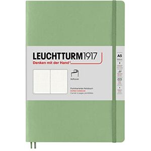LEUCHTTURM1917 361592 Notizbuch Muted Colours (A5) Softcover, Salbei, Dotted LEUCHTTURM1917 361592 Notizbuch Muted Colours (A5) Softcover, Salbei, Dotted