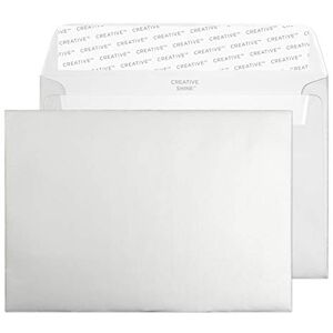 Blake Creative Shine 15112 Briefumschläge Haftklebung Metallisch Silber C6 114 x 162 mm 130 g/m² 25 Stück Blake Creative Shine 15112 Briefumschläge Haftklebung Metallisch Silber C6 114 x 162 mm 130 g/m² 25 Stück
