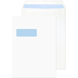 Blake Everyday Briefumschläge C4 (324 x 229 mm) mit Fenster 50 Stück 85 g/m² PEFC-zertifiziert selbstklebend Weiße Umschläge Bürobedarf Briefumschläg/Kuvert (12892/50 PR) Blake Everyday Briefumschläge C4 (324 x 229 mm) mit Fenster 50 Stück 85 g/m² PEFC-zertifiziert selbstklebend Weiße Umschläge Bürobedarf Briefumschläg/Kuvert (12892/50 PR)