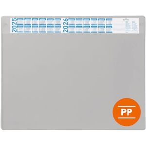 Durable Schreibtischunterlage 650x480 mm m. Jahreskalender und Abnehmbarer Abdeckung PP, grau, 722510 Durable Schreibtischunterlage 650x480 mm m. Jahreskalender und Abnehmbarer Abdeckung PP, grau, 722510