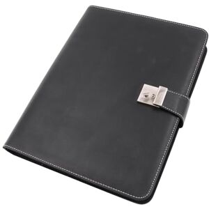 ALASSIO Dokumentenmappe, DIN A4, Lederimitat, schwarz ALASSIO Dokumentenmappe, DIN A4, Lederimitat, schwarz