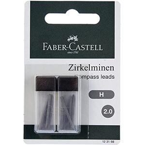 Faber-Castell 123198 Zirkelmine, 2mm, Härtegrad H, 12 Stück Faber-Castell 123198 Zirkelmine, 2mm, Härtegrad H, 12 Stück
