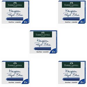 Faber-Castell 205082 Tintenpatronen Standard, Königsblau, 30 Stück Faber-Castell 205082 Tintenpatronen Standard, Königsblau, 30 Stück