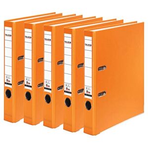 FALKEN Original 5er Pack PP-Color Kunststoff-Ordner. Made in Germany. 5 cm schmal DIN A4 orange Vegan Ringordner Aktenordner Briefordner Büroordner Plastikordner Schlitzordner FALKEN Original 5er Pack PP-Color Kunststoff-Ordner. Made in Germany. 5 cm schmal DIN A4 orange Vegan Ringordner Aktenordner Briefordner Büroordner Plastikordner Schlitzordner