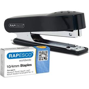 Rapesco 1573 Nr. 10 Mini mit 1000 x 10/4 mm Heftklammern, 12 Blatt Kapazität, Schwarz Rapesco 1573 Nr. 10 Mini mit 1000 x 10/4 mm Heftklammern, 12 Blatt Kapazität, Schwarz