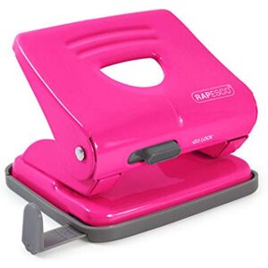 Rapesco 1360 825 2-fach-Metalllocher, 25 Blatt Stanzkapazität, Fuchsia Rapesco 1360 825 2-fach-Metalllocher, 25 Blatt Stanzkapazität, Fuchsia