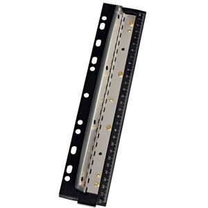 WEDO 679401 Vierfachlocher (aus Metall zum Abheften inkl. 28 cm Skala und Auffangbehälter) WEDO 679401 Vierfachlocher (aus Metall zum Abheften inkl. 28 cm Skala und Auffangbehälter)