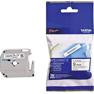 Brother M-K221 original M-Schriftband (kompatibel mit: PT-85, PT-75, PT-BB4, PT-55, PT-65, PT-80, PT-90 und PT-M95) schwarz auf weiß Brother M-K221 original M-Schriftband (kompatibel mit: PT-85, PT-75, PT-BB4, PT-55, PT-65, PT-80, PT-90 und PT-M95) schwarz auf weiß