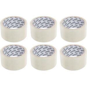 OFFICER PRODUCTS OFFICE PRODUCTS Verpackungsklebeband / 6 Rollen/ 48mm x 46m / Transparent/PP-Packband mit Acrylkleber/Verpackungsband Klebeband Paketklebeband OFFICER PRODUCTS OFFICE PRODUCTS Verpackungsklebeband / 6 Rollen/ 48mm x 46m / Transparent/PP-Packband mit Acrylkleber/Verpackungsband Klebeband Paketklebeband