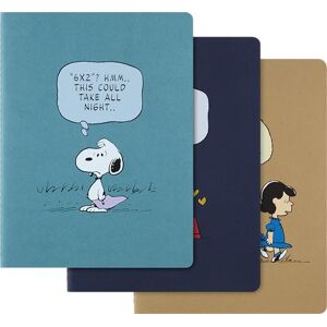 Moleskine Peanuts Cahier Journal Liniert, Liniertes Heft mit Flexibler Einband und Thematischem Lesezeichen, 16 Abtrennbare Blätter, Format XL 19 x 25 cm Moleskine Peanuts Cahier Journal Liniert, Liniertes Heft mit Flexibler Einband und Thematischem Lesezeichen, 16 Abtrennbare Blätter, Format XL 19 x 25 cm