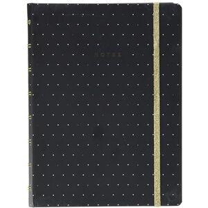 Filofax Moonlight A5 Nachfüllbares Notizbuch Black, 179521 Filofax Moonlight A5 Nachfüllbares Notizbuch Black, 179521