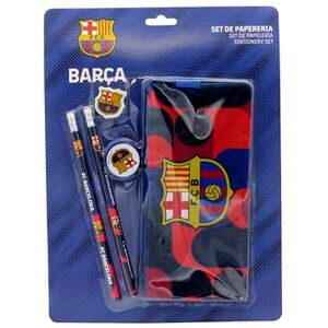 CYPBRANDS FC Barcelona, Schreibwaren-Set, Schulmaterial, Schreiben, Barça, Blau, offizielles Produkt CYPBRANDS FC Barcelona, Schreibwaren-Set, Schulmaterial, Schreiben, Barça, Blau, offizielles Produkt
