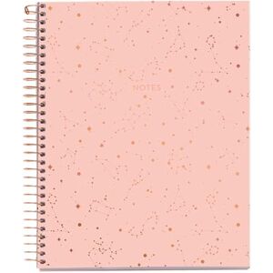 Miquelrius A5-Notizbuch (148 x 210 mm), 100 weiße Seiten, 70 g/m², fester Kartoneinband, 4 Farbbänder, Spiralbindung, 2 Löcher, glattes Notizbuch, schönes Schreibwaren, Konstellation Miquelrius A5-Notizbuch (148 x 210 mm), 100 weiße Seiten, 70 g/m², fester Kartoneinband, 4 Farbbänder, Spiralbindung, 2 Löcher, glattes Notizbuch, schönes Schreibwaren, Konstellation