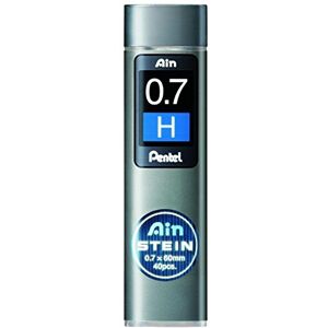 Pentel Ain STEIN C277 Feinmine, 40 Minen je Dose, 0.7 mm, Härtegrad H (1 Dose) Pentel Ain STEIN C277 Feinmine, 40 Minen je Dose, 0.7 mm, Härtegrad H (1 Dose)