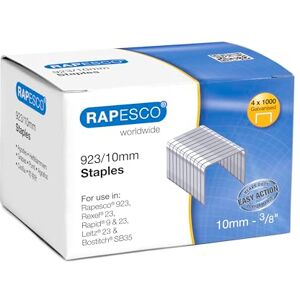 Rapesco S92310Z3 Typ 923/10 mm Verzinkte Robuste Heftklammern, 4000 Heftklammern Rapesco S92310Z3 Typ 923/10 mm Verzinkte Robuste Heftklammern, 4000 Heftklammern