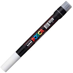 POSCA 181601 Marker mit Pinselspitze, weiß POSCA 181601 Marker mit Pinselspitze, weiß