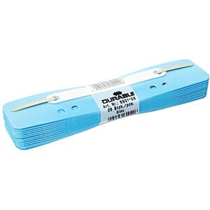 Durable Heftstreifen Flexi, 1 Packung à 250 Stück, blau, 690106 Durable Heftstreifen Flexi, 1 Packung à 250 Stück, blau, 690106