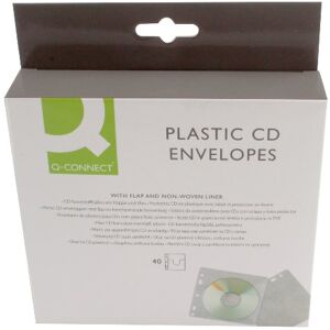 Q-Connect KF02208 Edv-Zubehöre CD Hülle 40 stück transparent gelocht Q-Connect KF02208 Edv-Zubehöre CD Hülle 40 stück transparent gelocht