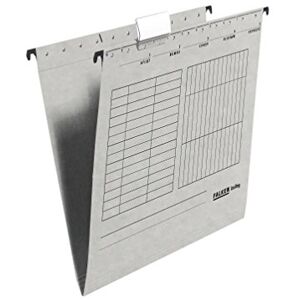 FALKEN Original 25er Pack Hängemappe UniReg. Made in Germany. Aus Recycling-Karton für DIN A4 seitlich offen grau Blauer Engel ideal für die lose Blatt-Ablage im Büro und der Behörde FALKEN Original 25er Pack Hängemappe UniReg. Made in Germany. Aus Recycling-Karton für DIN A4 seitlich offen grau Blauer Engel ideal für die lose Blatt-Ablage im Büro und der Behörde