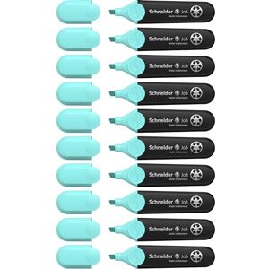 Schneider Job 150 Pastell Textmarker (aus recyceltem Kunststoff, ausgezeichnet mit Der blaue Engel) 10er Pack türkis Schneider Job 150 Pastell Textmarker (aus recyceltem Kunststoff, ausgezeichnet mit Der blaue Engel) 10er Pack türkis