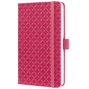 Sigel JN104 Notizbuch A6 liniert pink Tagebuch Jolie, Hardcover, Gummiband, Stifteschlaufe, Einstecktasche, vegan, aus nachhaltigem Papier Sigel JN104 Notizbuch A6 liniert pink Tagebuch Jolie, Hardcover, Gummiband, Stifteschlaufe, Einstecktasche, vegan, aus nachhaltigem Papier