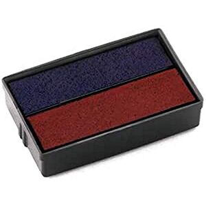 COLOP Ersatzkissen rot/blau, 14 x 6 x 3 cm COLOP Ersatzkissen rot/blau, 14 x 6 x 3 cm