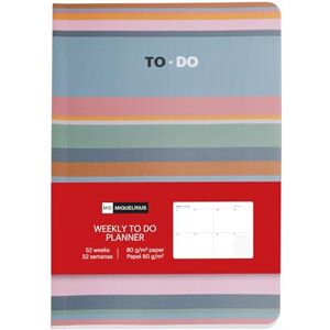 Miquelrius Wochenplaner Notizbuch A5 mit Wochenplaner, Planner TO-DO, geleimt, 56 Blatt, weißes Papier 80 g/m² Miquelrius Wochenplaner Notizbuch A5 mit Wochenplaner, Planner TO-DO, geleimt, 56 Blatt, weißes Papier 80 g/m²