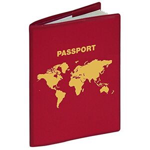 HERMA 5549 RFID Blocker Kartenhülle Reisepass rot, NFC Schutzhülle zum Schutz für Kreditkarte, Personalausweis, EC Karte, Reisepass, Reisepasshülle aus Plastik Kunststoff HERMA 5549 RFID Blocker Kartenhülle Reisepass rot, NFC Schutzhülle zum Schutz für Kreditkarte, Personalausweis, EC Karte, Reisepass, Reisepasshülle aus Plastik Kunststoff