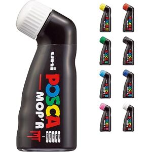 POSCA 183201 Marker MOP´R PCM-22, runde Stempelspitze 3 19 mm, weiß, 1 Stück, ergonomische Form POSCA 183201 Marker MOP´R PCM-22, runde Stempelspitze 3 19 mm, weiß, 1 Stück, ergonomische Form
