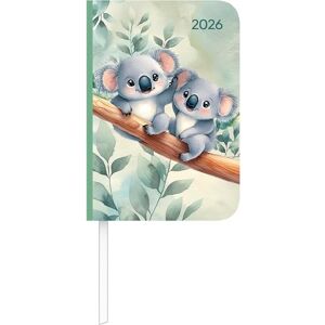 Alpha Lady Journal Mini Koala 2026 – Taschenkalender 8×12 cm – Weekly – 144 Seiten – kompakter Terminplaner mit Koala-Motiv – robuster Einband & viele Zusatzfunktionen Alpha Lady Journal Mini Koala 2026 – Taschenkalender 8×12 cm – Weekly – 144 Seiten – kompakter Terminplaner mit Koala-Motiv – robuster Einband & viele Zusatzfunktionen