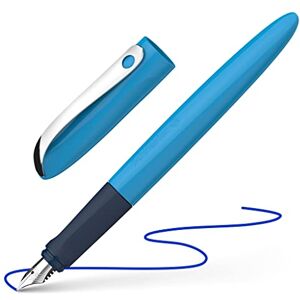 Schneider 162113 Wavy Füller (für Rechts- und Linkshänder, mit Anfängerfeder) blau Schneider 162113 Wavy Füller (für Rechts- und Linkshänder, mit Anfängerfeder) blau