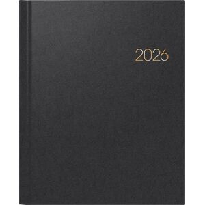 BRUNNEN Buchkalender Mod. Manager Wt 7 weektimer '26 210×260 mm, Kunststoff, schwarz BRUNNEN Buchkalender Mod. Manager Wt 7 weektimer '26 210×260 mm, Kunststoff, schwarz