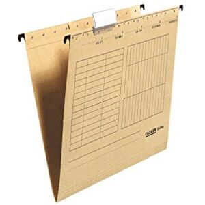 FALKEN Original 25er Pack Hängemappe UniReg. Made in Germany. Aus Recycling-Karton für DIN A4 seitlich offen braun Blauer Engel ideal für die lose Blatt-Ablage im Büro und der Behörde FALKEN Original 25er Pack Hängemappe UniReg. Made in Germany. Aus Recycling-Karton für DIN A4 seitlich offen braun Blauer Engel ideal für die lose Blatt-Ablage im Büro und der Behörde
