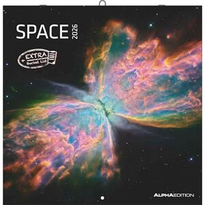Alpha Space 2026 – Broschürenkalender 30×30 cm (30×60 geöffnet) mit Notizbereich, faszinierender Weltraum-Wandkalender & Bildkalender, idealer Wandplaner für Astronomie- & Sternenfans Alpha Space 2026 – Broschürenkalender 30×30 cm (30×60 geöffnet) mit Notizbereich, faszinierender Weltraum-Wandkalender & Bildkalender, idealer Wandplaner für Astronomie- & Sternenfans