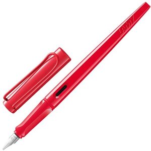 Lamy joy strawberry Schönschreibfüller – Füllhalter mit ergonomischem Griff & polierter Stahlfeder in Strichbreite 1,9 mm – Kalligraphie Füller mit Bandzugfeder – inkl. Tintenpatrone T 10 blau Lamy joy strawberry Schönschreibfüller – Füllhalter mit ergonomischem Griff & polierter Stahlfeder in Strichbreite 1,9 mm – Kalligraphie Füller mit Bandzugfeder – inkl. Tintenpatrone T 10 blau