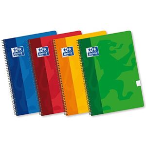 Oxford , A5-Notizbuch, 4x4-Raster, Softcover, 80 Blatt, in verschiedenen Farben erhältlich, 1 Einheit Oxford , A5-Notizbuch, 4x4-Raster, Softcover, 80 Blatt, in verschiedenen Farben erhältlich, 1 Einheit