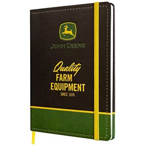 ART Retro Notizbuch, A5, John Deere – Farm Equipment Logo Black – Geschenk-Idee für Traktor-Fans, Original Lizenzprodukt (OLP), Bullet Journal dotted, Vintage Design ART Retro Notizbuch, A5, John Deere – Farm Equipment Logo Black – Geschenk-Idee für Traktor-Fans, Original Lizenzprodukt (OLP), Bullet Journal dotted, Vintage Design