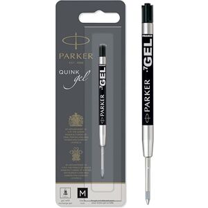 Parker Gelstifteminen mittlere Schreibspitze (0,7 mm) schwarze QUINK Tinte 1 Stück Parker Gelstifteminen mittlere Schreibspitze (0,7 mm) schwarze QUINK Tinte 1 Stück