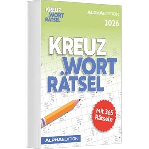 Alpha Das tägliche Kreuzworträtsel 2026 – Abreißkalender 11,8×15,9 cm mit 313 Schwedenrätseln, Tischkalender zum Aufstellen oder Aufhängen, ... Knobelfreunde: Schwedenrätsel zum Entspannen Alpha Das tägliche Kreuzworträtsel 2026 – Abreißkalender 11,8×15,9 cm mit 313 Schwedenrätseln, Tischkalender zum Aufstellen oder Aufhängen, ... Knobelfreunde: Schwedenrätsel zum Entspannen